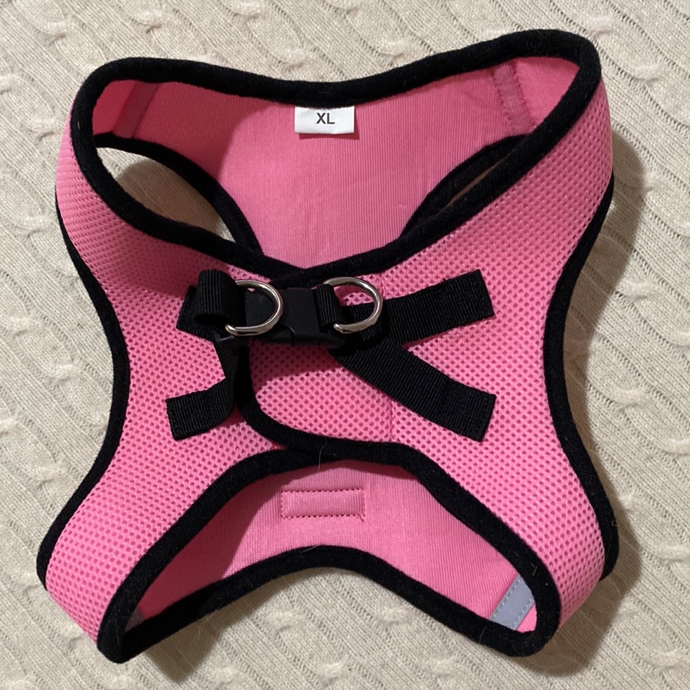 Voyager Step-In Dog Harness Pink